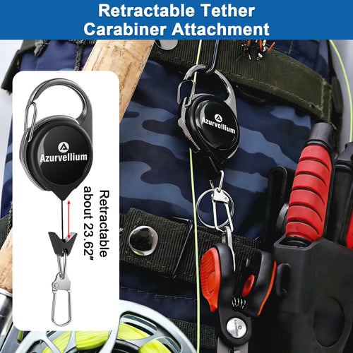 Azurvellium Fishing Pliers Kit 3 in 1 Fishing Tools Set with Long Nose Fishing Pliers Teflon Coated Needle Nose Pliers and Fishing Scissors Stainless Steel Fishing Tools for Saltwater Freshwater